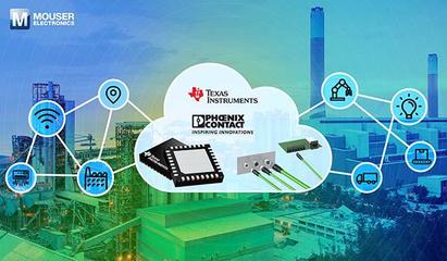 貿(mào)澤攜手德州儀器與菲尼克斯電氣共推單對以太網(wǎng)技術(shù)，引領(lǐng)工業(yè)網(wǎng)絡(luò)新變革